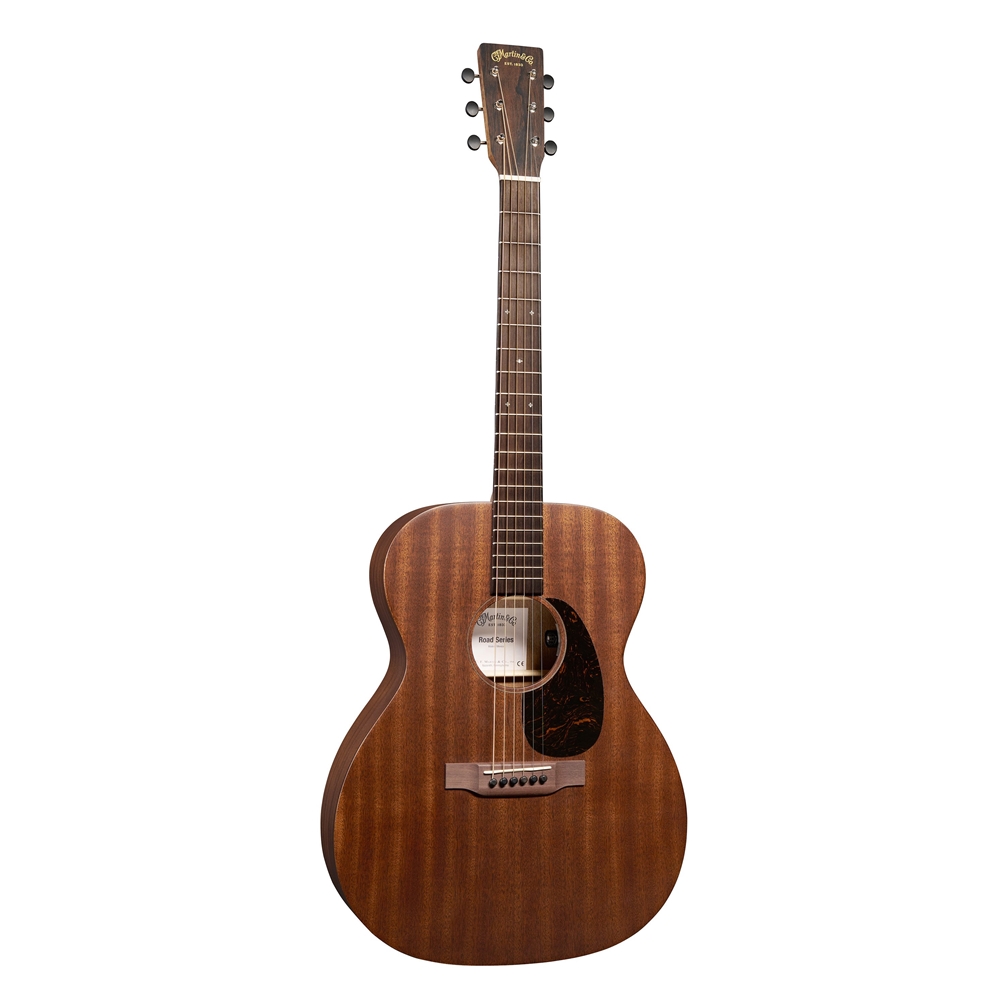 Martin 000-10E Retro Sapele Auditorium Retro Acoustic Electric Guitar, Sapele/ Sapele w/ Soft Shell Case